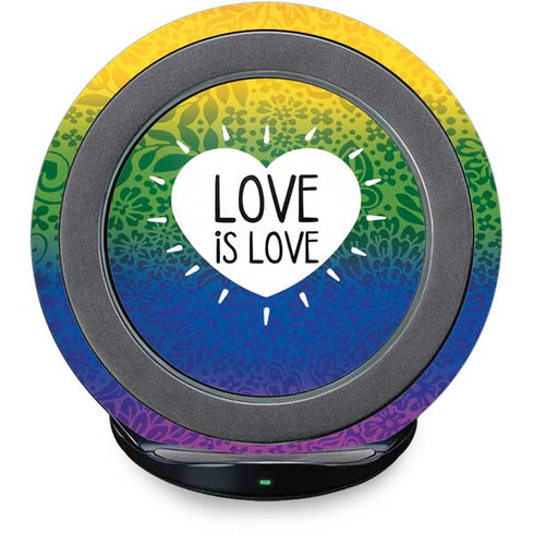 Love Is Love Rainbow Fast Charge Wireless Charging Stand Skin